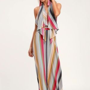 Lulus Halter Maxi dress